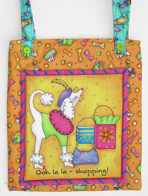free tote bag pattern dog fabrics