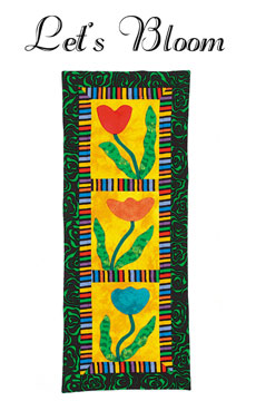 Lets Bloom Wallhanging