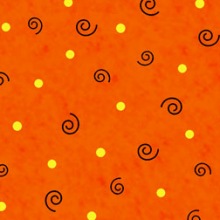 Orange-black-swirl