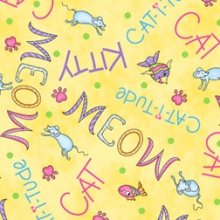 Yellow-meow-words